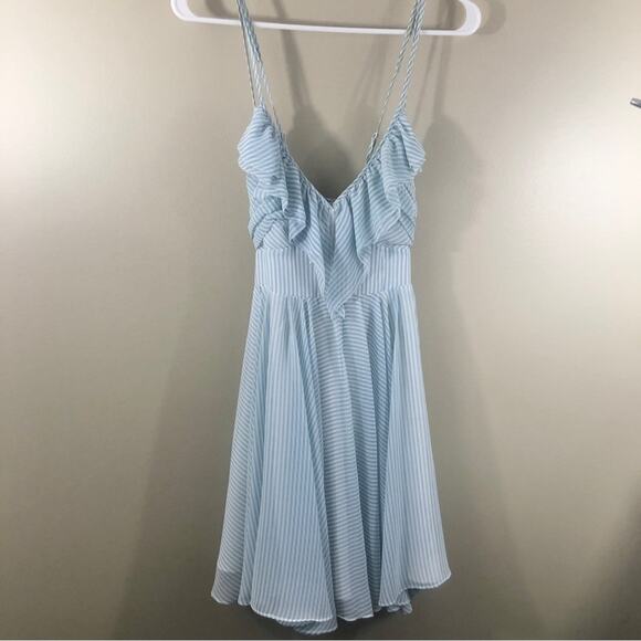 Guess Bonita Liberty Julia Striped Dress Size 8 - Picture 3 of 8